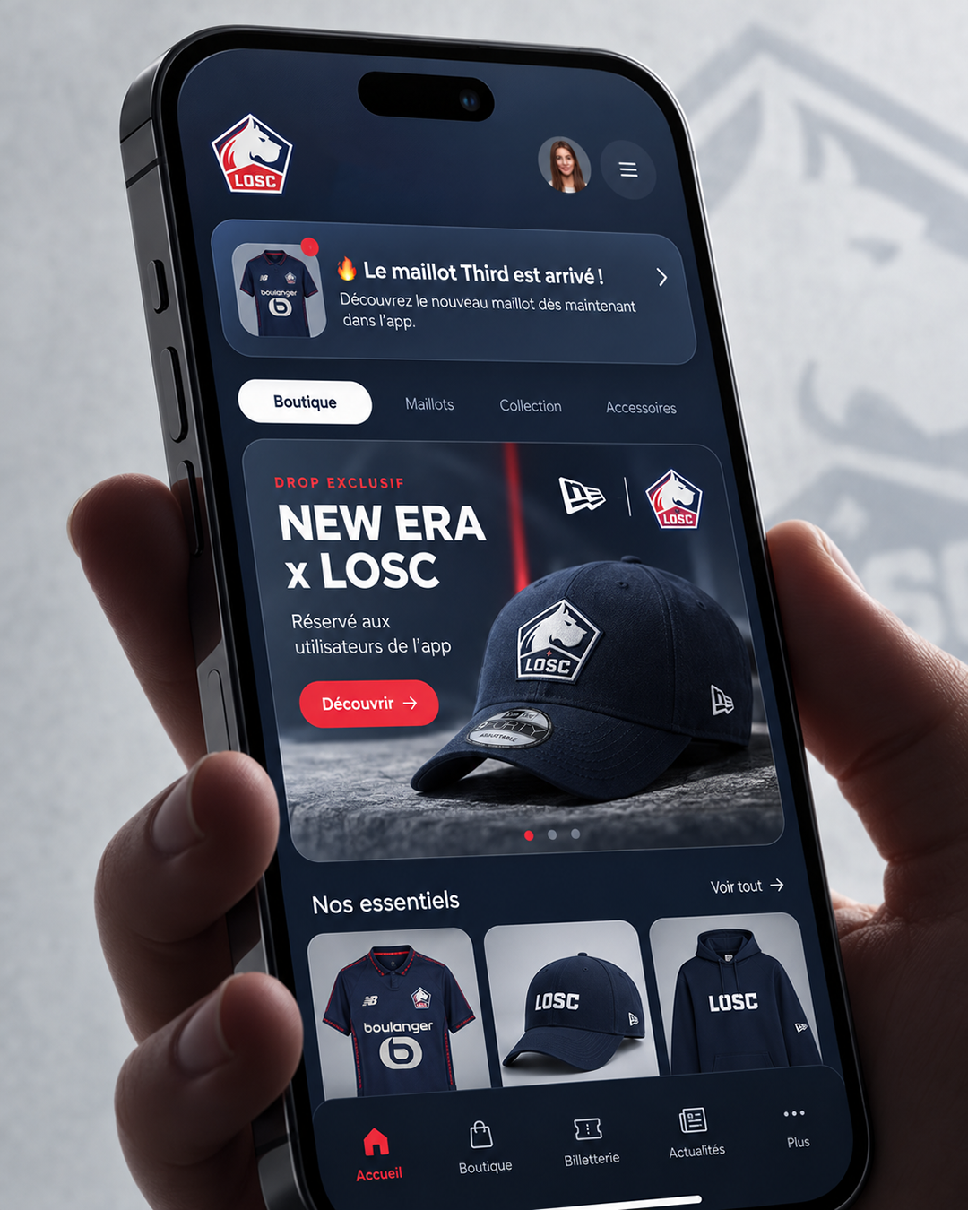 Post LinkedIn 4 façons de mettre l'app du club au service du merchandising